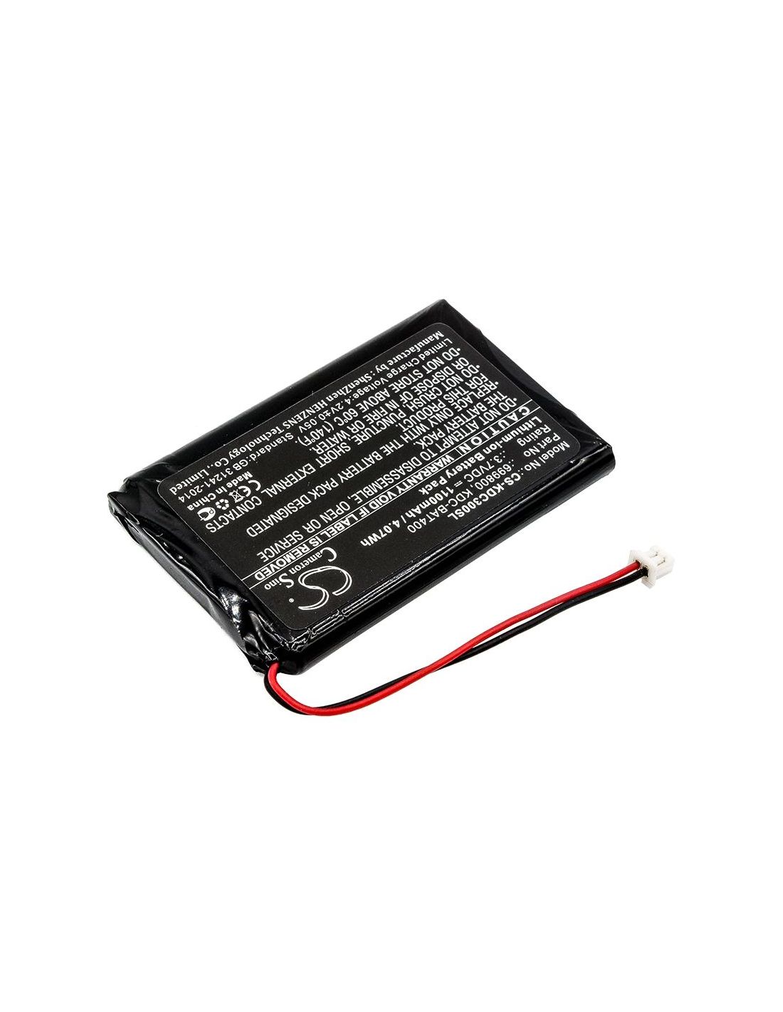Li-ion Battery Fits Koamtac, Kdc30, Kdc350, Kdc350r2 3.7v, 1100mah Barcode Scanner Cameron Sino Technology Limited
