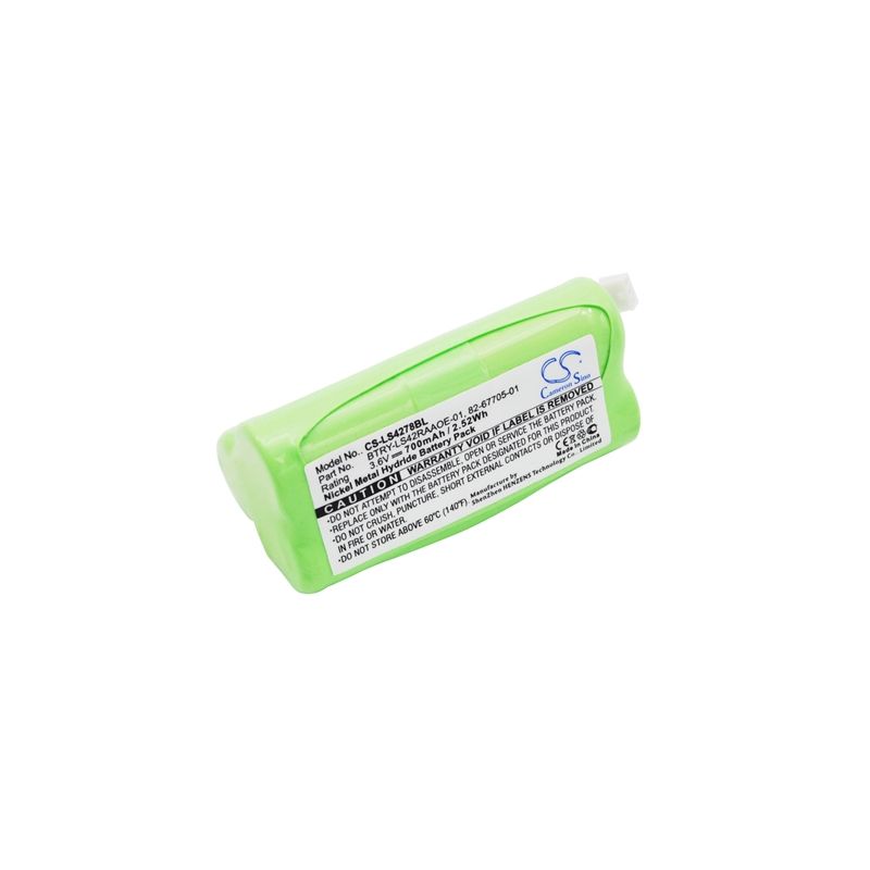 Ni-mh Battery Fits Symbol, Ds6878, Ds6878-sr, Ls4278 3.6v, 700mah Barcode Scanner Cameron Sino Technology Limited