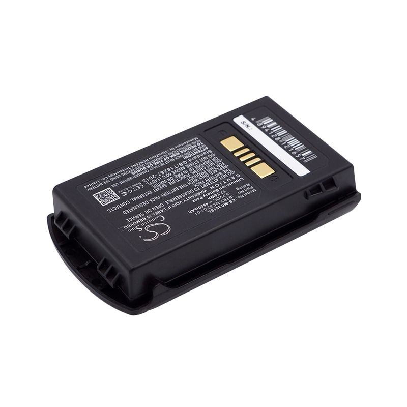 Li-ion Battery Fits Motorola, Mc3200, Mc32n0, Zebra 3.7v, 4800mah Barcode Scanner Cameron Sino Technology Limited