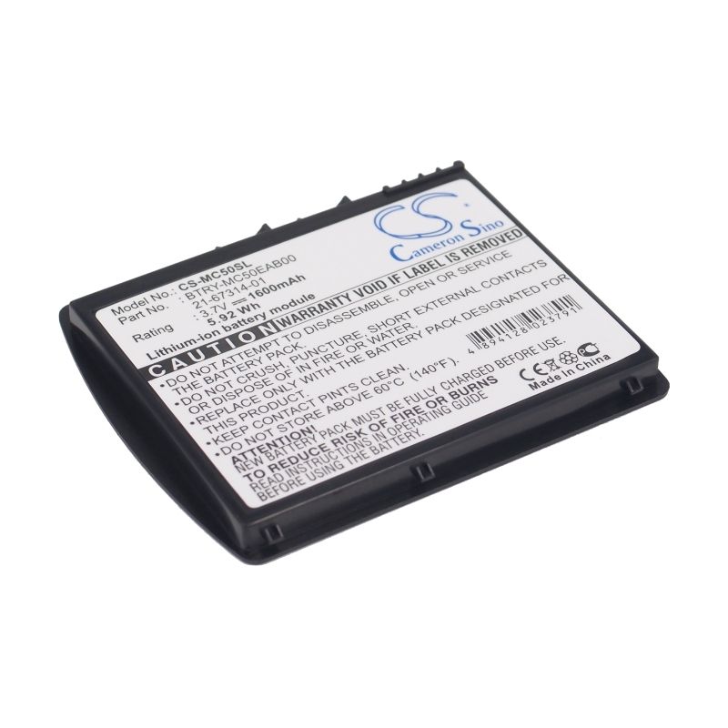 Li-ion Battery fits Symbol, Mc50, Mc5040 3.7V, 1600mAh Barcode Scanner Cameron Sino Technology Limited
