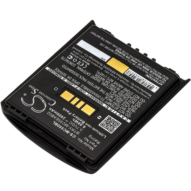 Li-ion Battery Fits Symbol, Mc55, Mc5574, Mc5590 3.7v, 2400mah Barcode Scanner Cameron Sino Technology Limited