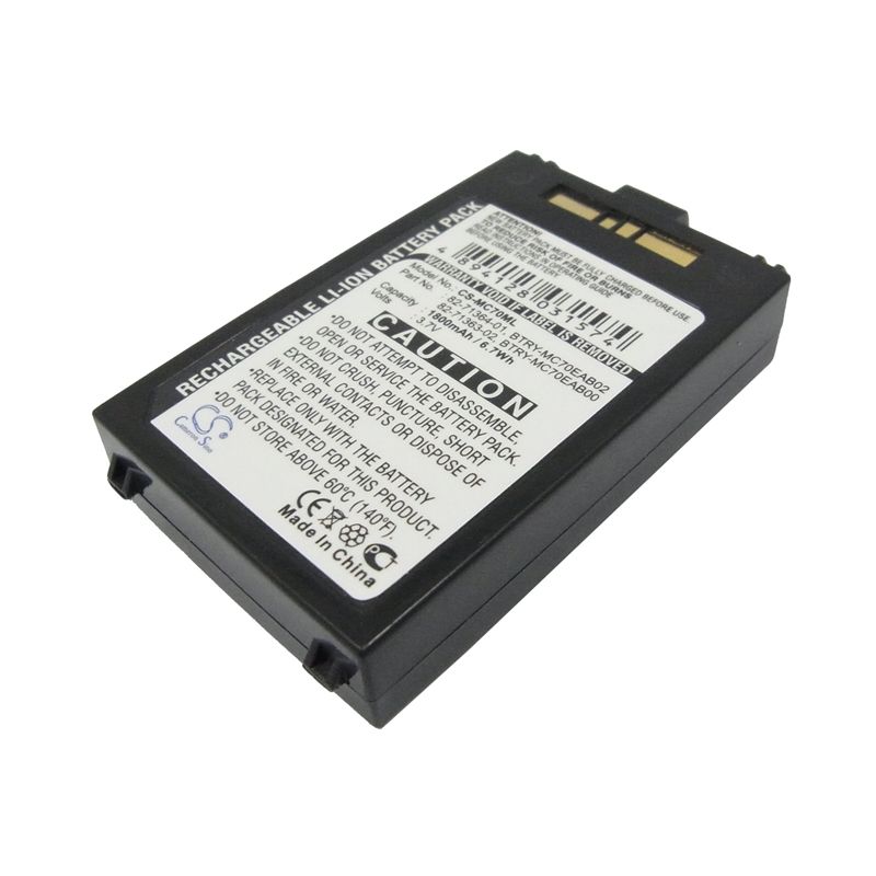Li-ion Battery Fits Symbol, Mc70, Mc7004, Mc7090 3.7v, 1800mah Barcode Scanner Cameron Sino Technology Limited