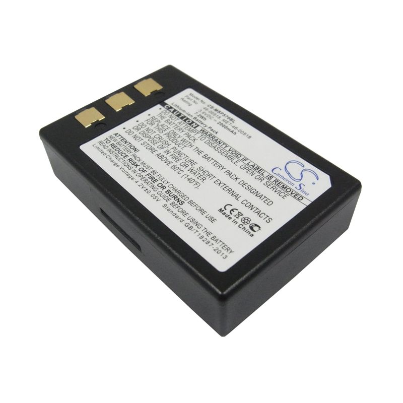 Li-ion Battery fits Metrologic, Mk5710, Sp5700 Optimus Pda 3.6V, 2000mAh Barcode Scanner Cameron Sino Technology Limited