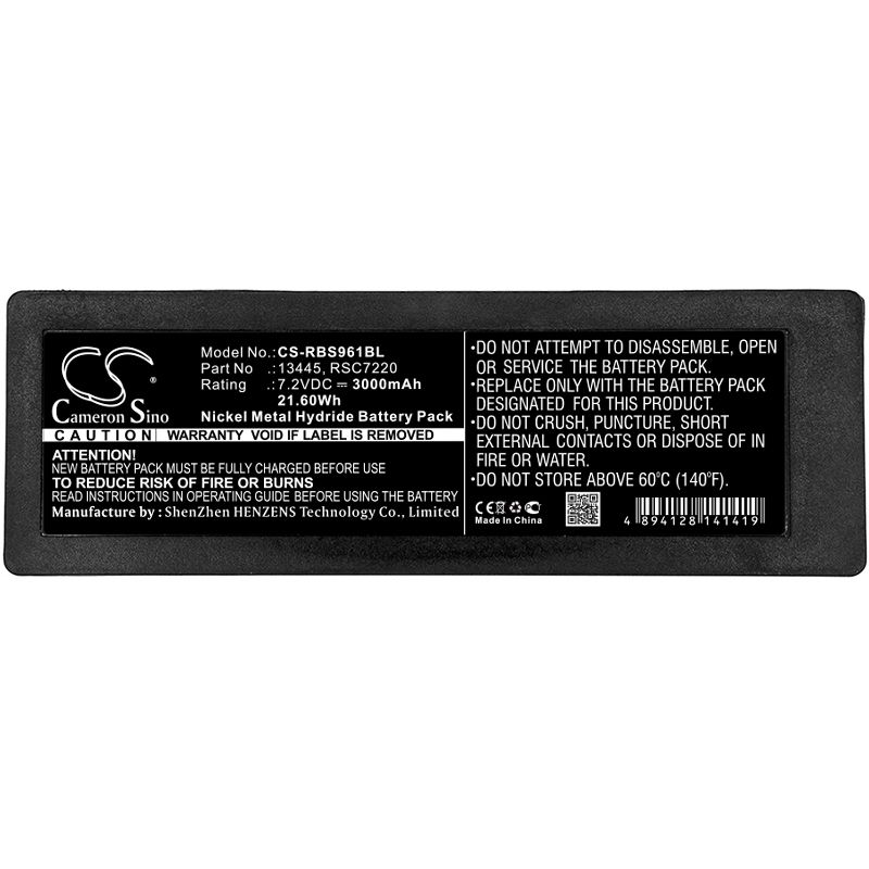 Ni-mh Battery Fits Scanreco, 590, 592, 790 7.2v, 3000mah Crane Remote Control Cameron Sino Technology Limited