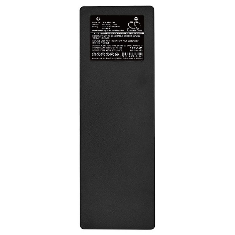Ni-mh Battery Fits Palfinger, 590, 790, 960 7.2v, 3000mah Crane Remote Control Cameron Sino Technology Limited