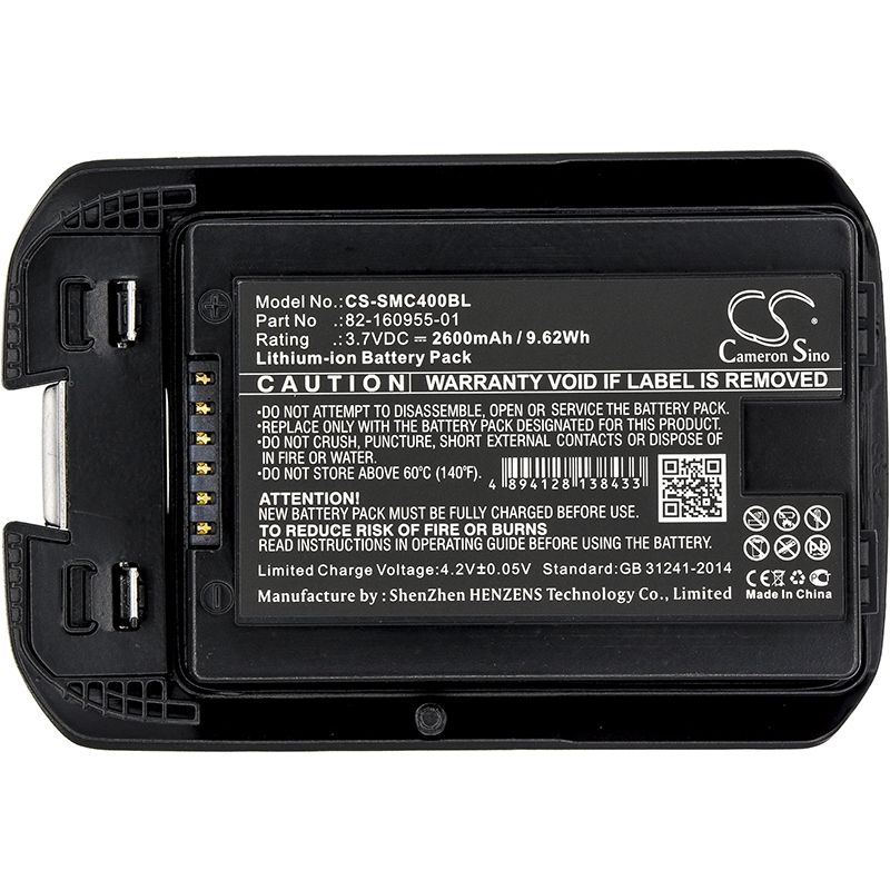 Li-ion Battery fits Motorola, Mc40, Mc40c, Mc40n0 3.7V Barcode Scanner Cameron Sino Technology Limited