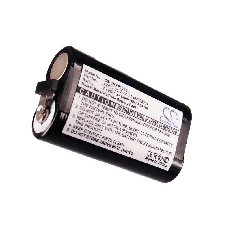 Ni-MH Battery fits Psion, Workabout Mx Series, Workabout Rf Series, Workabout Series 2.4V, 1600mAh Barcode Scanner Cameron Sino Technology Limited