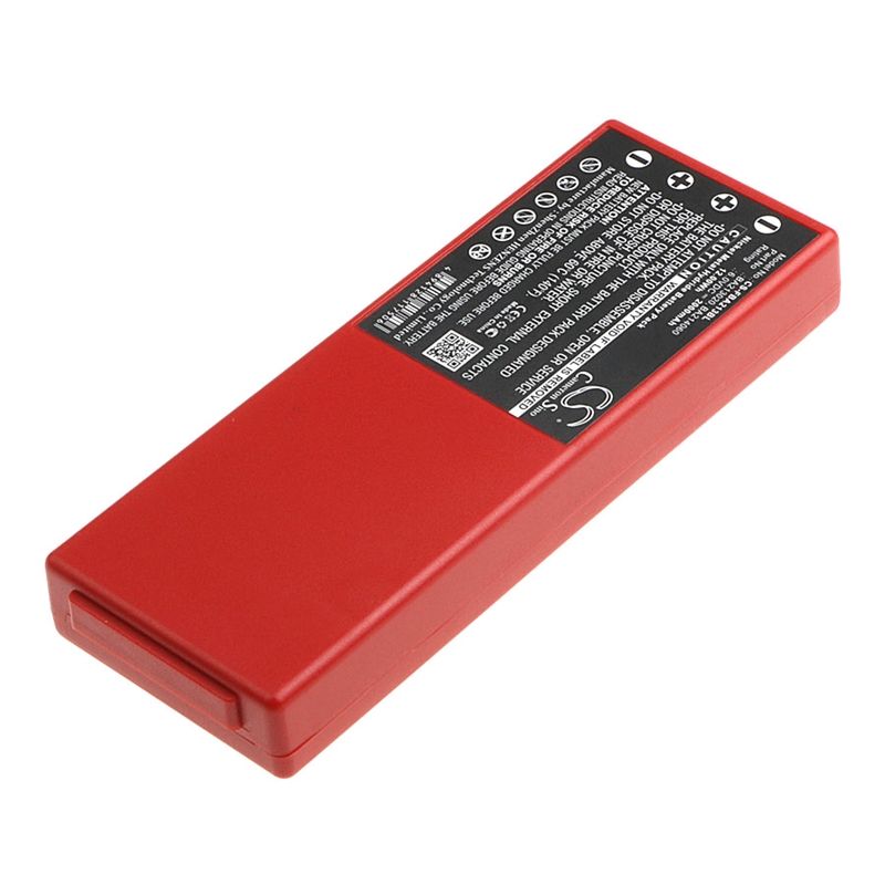 Ni-mh Battery Fits Hbc, Radiomatic Spectrum 2, Radiomatic Spectrum 3, 6.0v, 2000mah Crane Remote Control Cameron Sino Technology Limited
