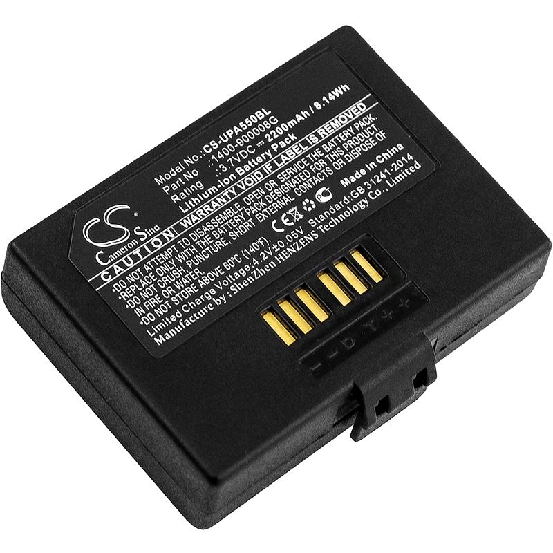Li-ion Battery fits Unitech, Pa550 3.7V, 2200mAh Barcode Scanner Cameron Sino Technology Limited
