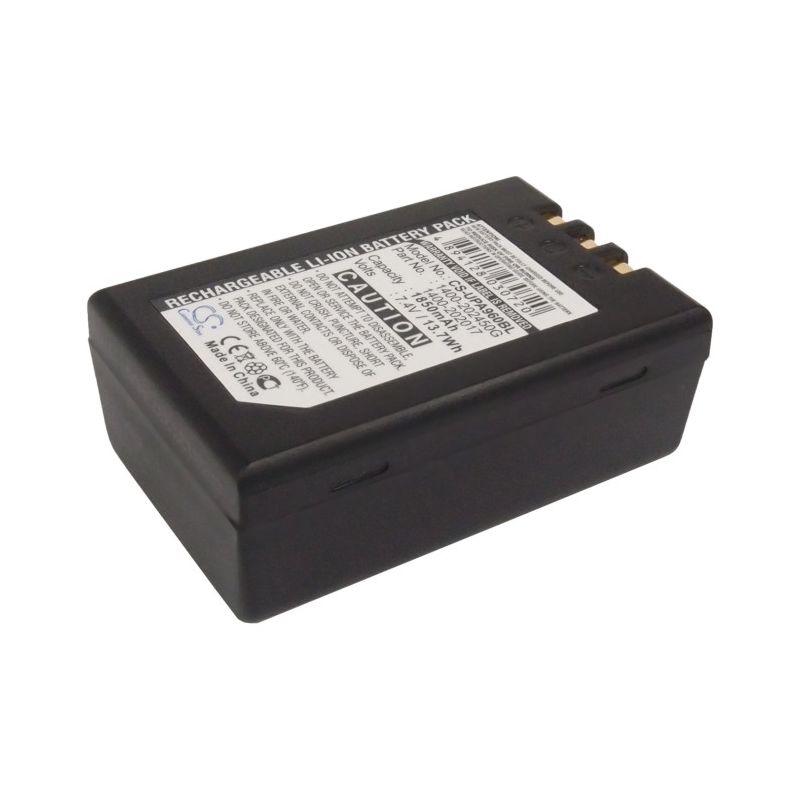 Li-ion Battery Fits Unitech, Pa960, Pa962, Pa963 7.4v, 1850mah Barcode Scanner Cameron Sino Technology Limited