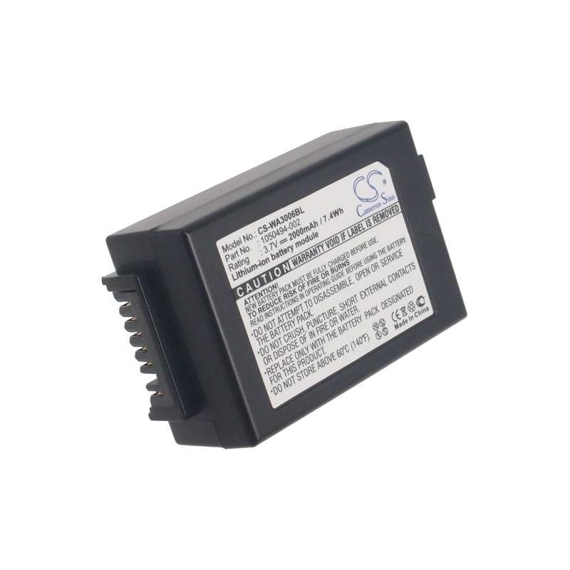 Li-ion Battery Fits Motorola, 3 Model C, 3 Model S, Workabout Pro 4 3.7v, 2000mah Barcode Scanner Cameron Sino Technology Limited