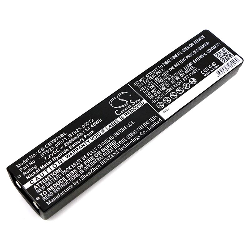Ni-MH Battery fits Cattron Theimeg, Handy, Tc100, 7.2V, 2000mAh Crane Remote Control Cameron Sino Technology Limited