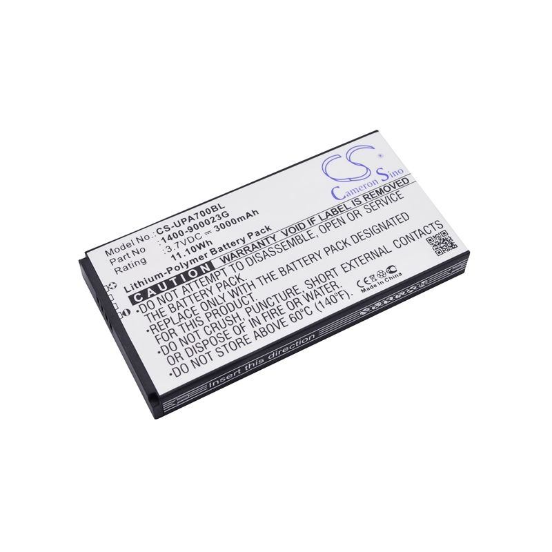 Li-Polymer Battery fits Unitech, Pa700, Pa700mca, Pa720 3.7V, 3000mAh Barcode Scanner Cameron Sino Technology Limited