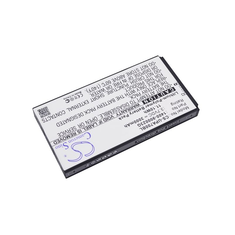 Li-Polymer Battery fits Unitech, Pa700, Pa700mca, Pa720 3.7V, 3000mAh Barcode Scanner Cameron Sino Technology Limited