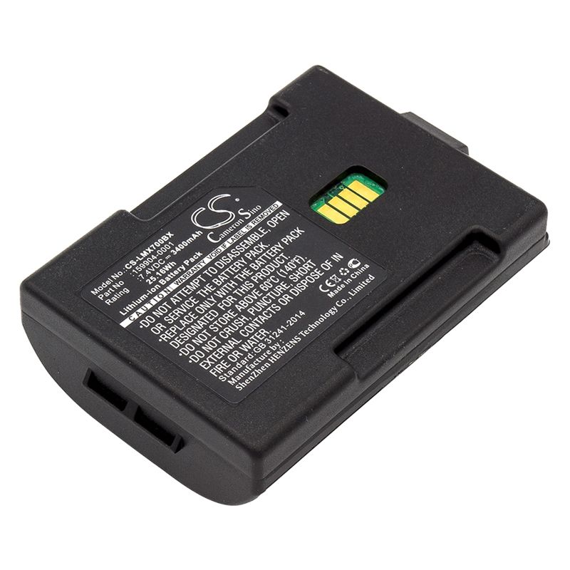 Li-ion Battery Fits Lxe, Mx7 7.4v, 3400mah Barcode Scanner Cameron Sino Technology Limited