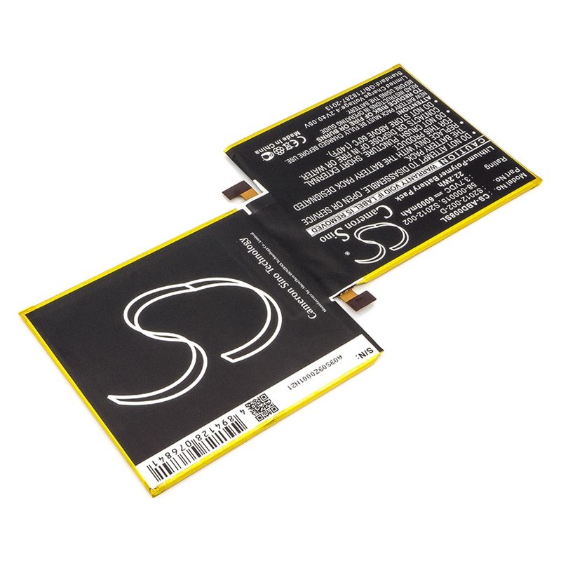 Li-polymer Battery Fits Amazon, 3ht7g, Kindle Fire 8.9", Kindle Fire Hd 8.9 3.7v, 6000mah Tablet Cameron Sino Technology Limited