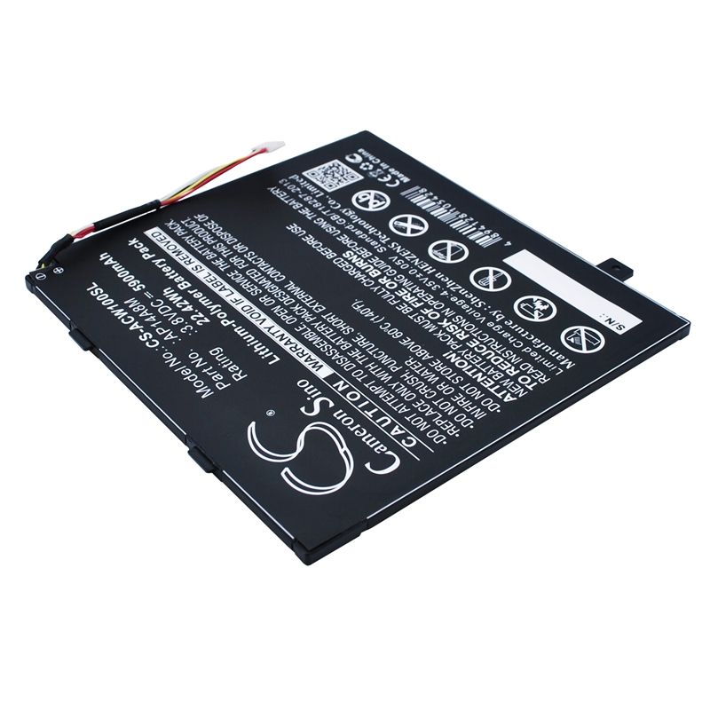 Li-polymer Battery Fits Acer, A3-a20fhd, Aspire Switch 10, Iconia Tab 10 A3-a20 3.8v, 5900mah Tablet Cameron Sino Technology Limited