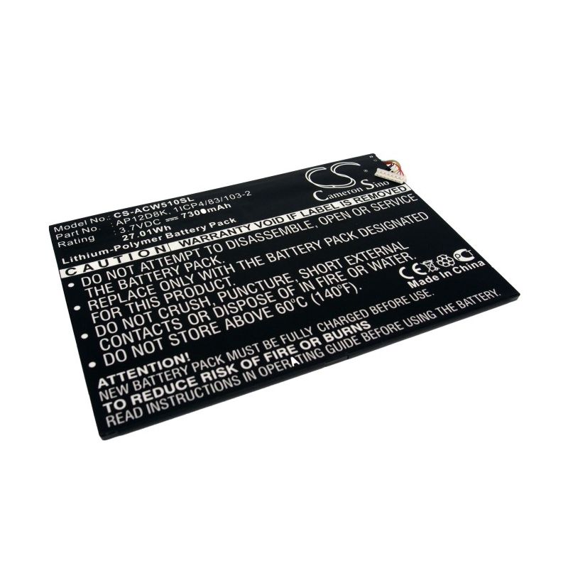 Li-polymer Battery Fits Acer, Aspire P3-171-3322y2g06as, Aspire P3-1715333y2g12as 3.7v, 7300mah Tablet Cameron Sino Technology Limited