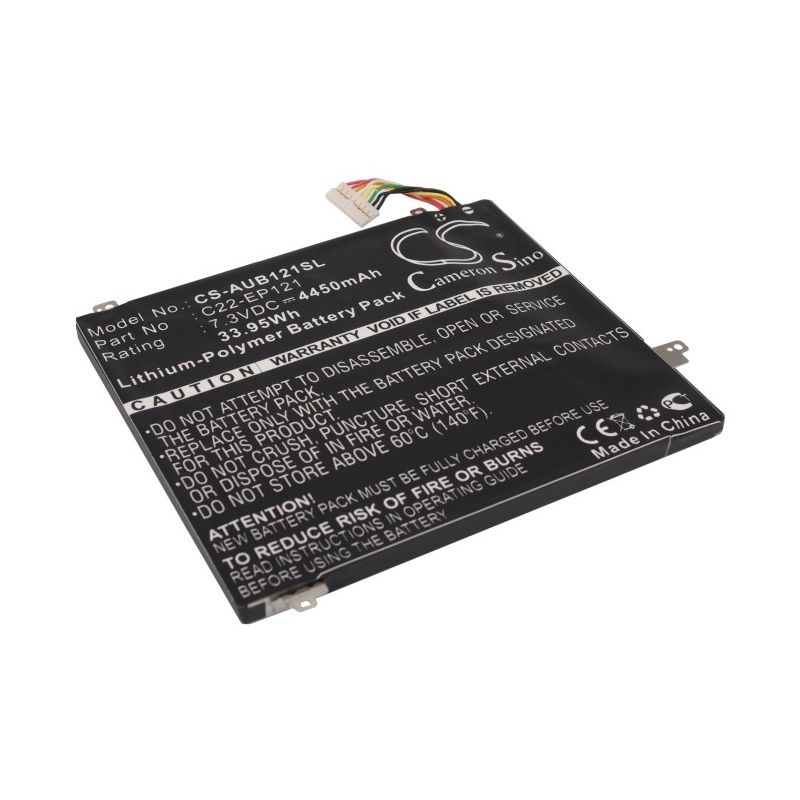 Li-polymer Battery Fits Asus, Eee Pad B121, Eee Pad Slate, Eee Pad Slate Ep121 7.3v, 4450mah Tablet Cameron Sino Technology Limited