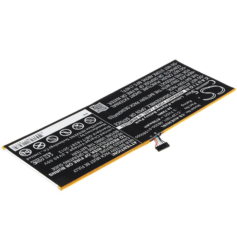 Li-polymer Battery Fits Asus, K00a, Me302c, Memo Pad Fhd 10 3.7v, 6700mah Tablet Cameron Sino Technology Limited