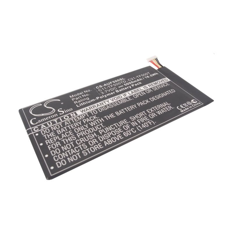 Li-polymer Battery Fits Asus, Ee Pad Tf500, Tf500d, Transformer Pad Tf500 3.7v, 5000mah Tablet Cameron Sino Technology Limited