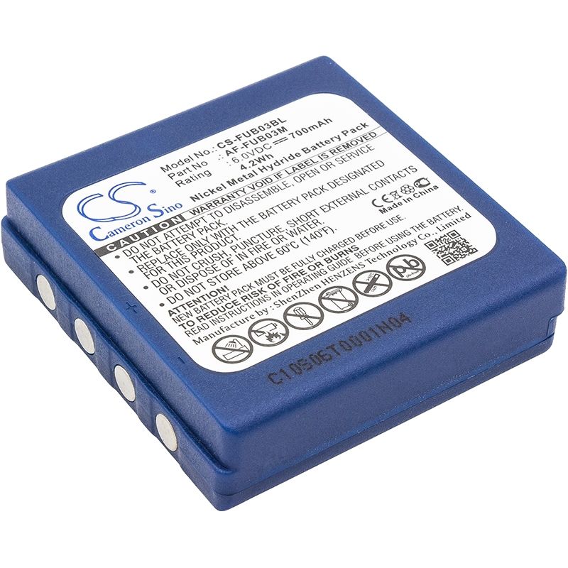 Ni-mh Battery Fits Abitron, Tga, Tgb, Hbc 6.0v, 700mah Crane Remote Control Cameron Sino Technology Limited