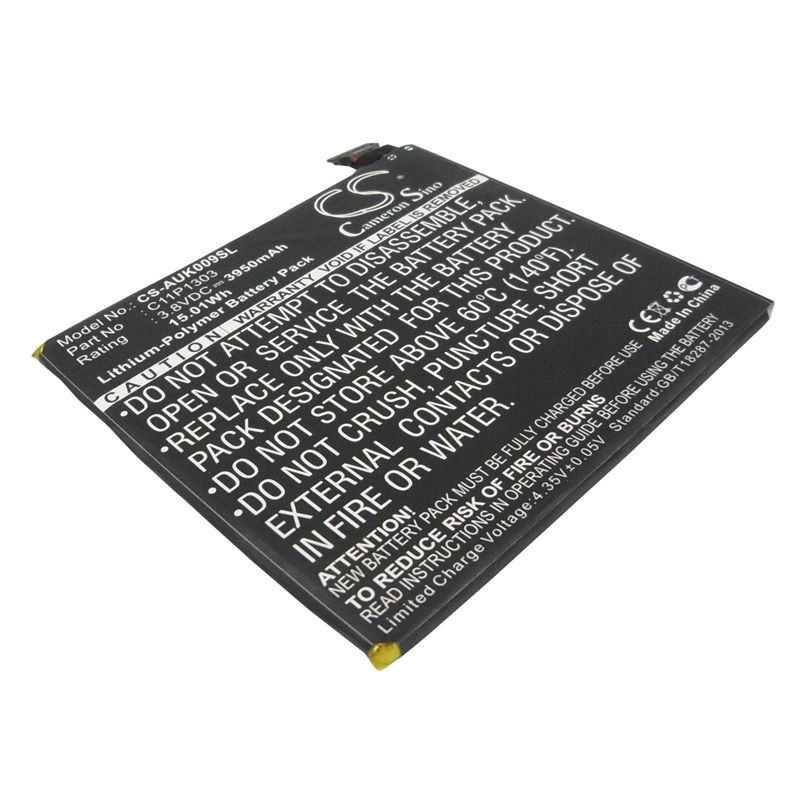 Li-polymer Battery Fits Asus, K009, Me571k, Google 3.8v, 3950mah Tablet Cameron Sino Technology Limited