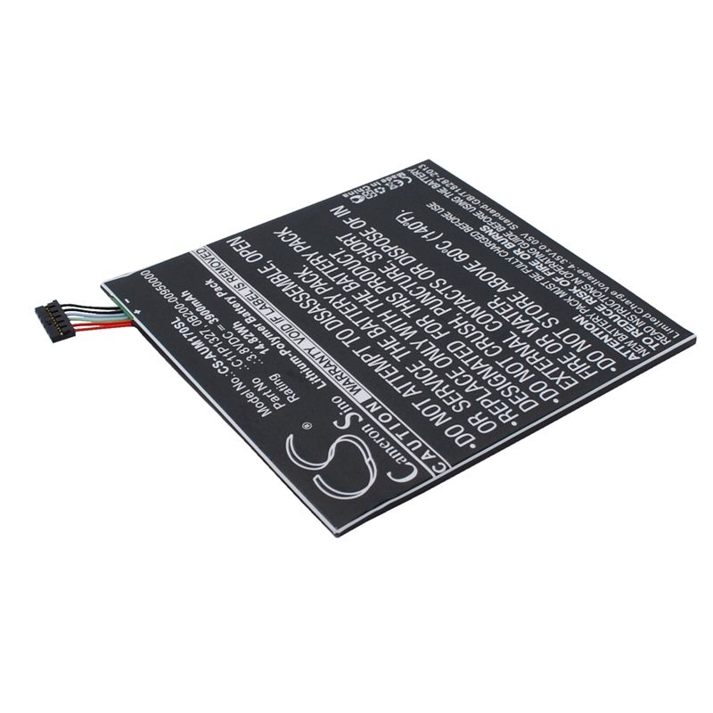 Li-Polymer Battery fits Asus, Fe170cg, Fonepad 7" Dual Sim Phablet, K012 3.8V, 3900mAh Tablet Cameron Sino Technology Limited