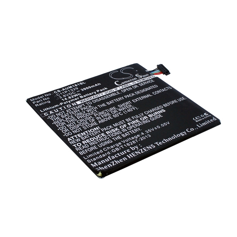 Li-polymer Battery Fits Asus, Ast21, Me181c, Memo Pad 8 3.8v, 3900mah Tablet Cameron Sino Technology Limited