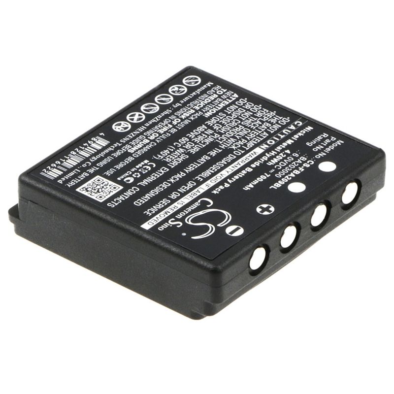 Ni-mh Battery Fits Hbc, Fbfub09n, Fub 9nm 6v, Fub9nm 6.0v, 700mah Crane Remote Control Cameron Sino Technology Limited