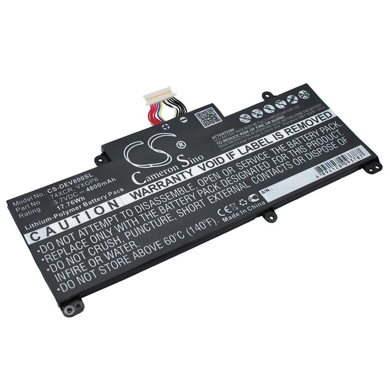 Li-polymer Battery Fits Dell, T01d, T10d-5830, Venue 8 Pro 3.7v, 4800mah Tablet Cameron Sino Technology Limited