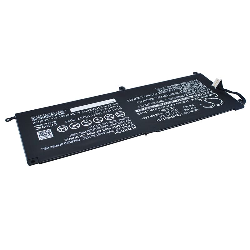Li-Polymer Battery fits Hp, Pro X2 612 G1 7.4V, 3800mAh Tablet Cameron Sino Technology Limited