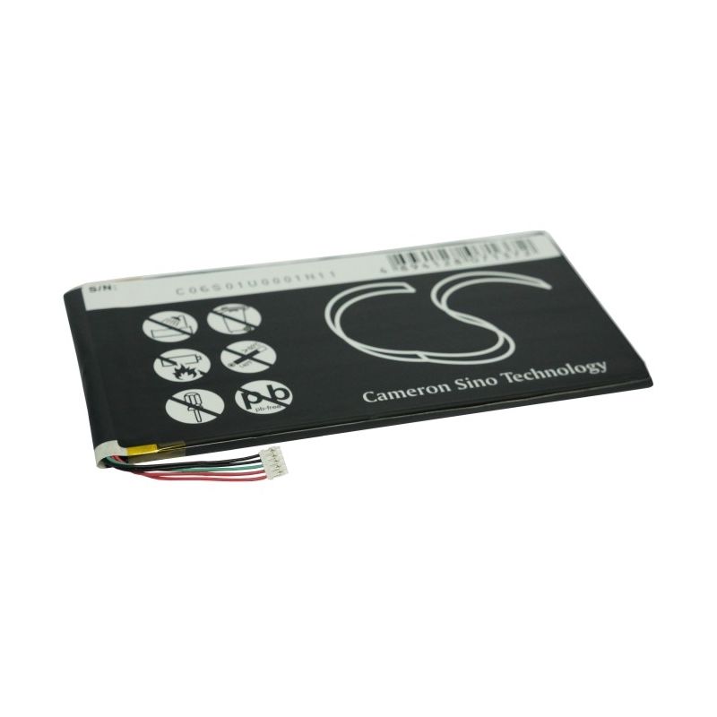 Li-Polymer Battery fits Huawei, Mediapad, Mediapad 7, Mediapad 7 Lite 3.7V, 4000mAh Tablet Cameron Sino Technology Limited