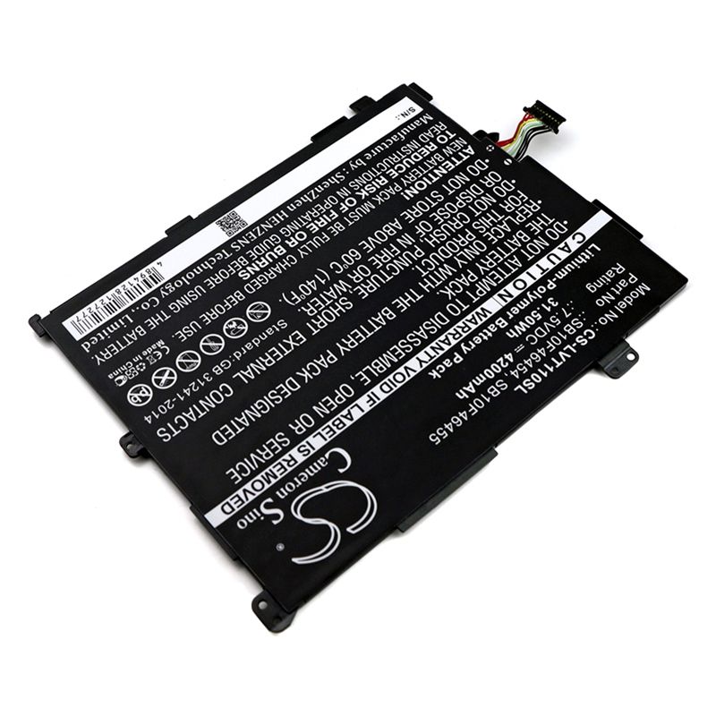 Li-Polymer Battery fits Lenovo, Thinkpad 10 20e3, Thinkpad 10 20e4, Thinkpad 10 2nd 7.5V, 4200mAh Tablet Cameron Sino Technology Limited