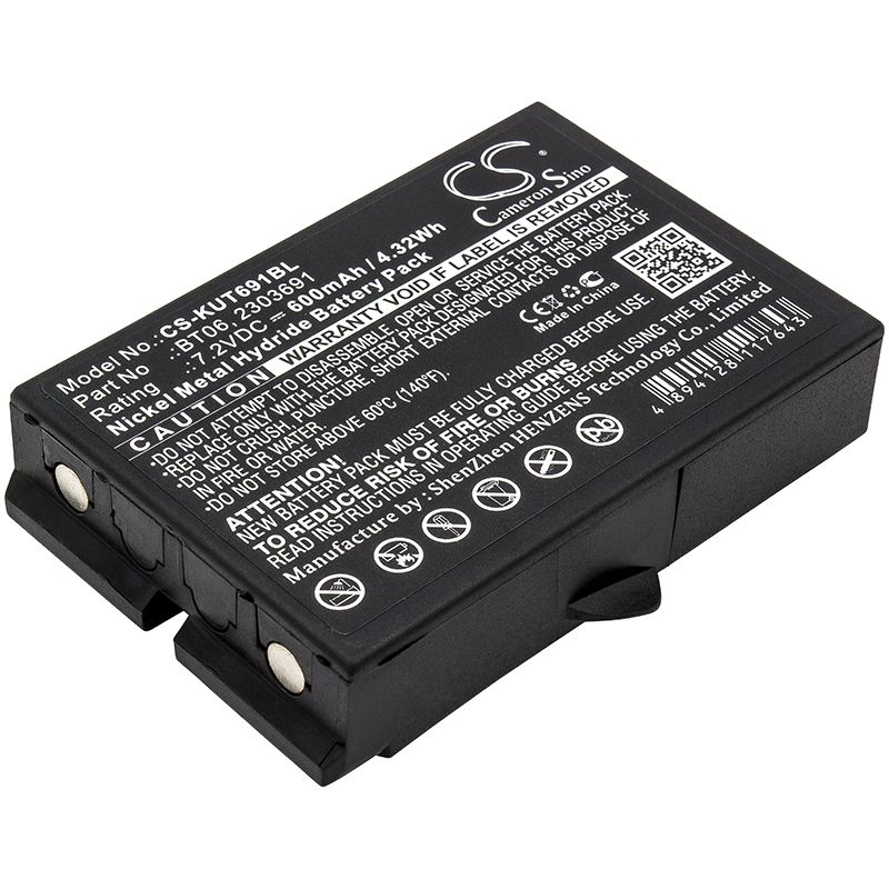 Ni-mh Battery Fits Ikusi, 2303691, Tm60, Tm61 7.2v, 600mah Crane Remote Control Cameron Sino Technology Limited