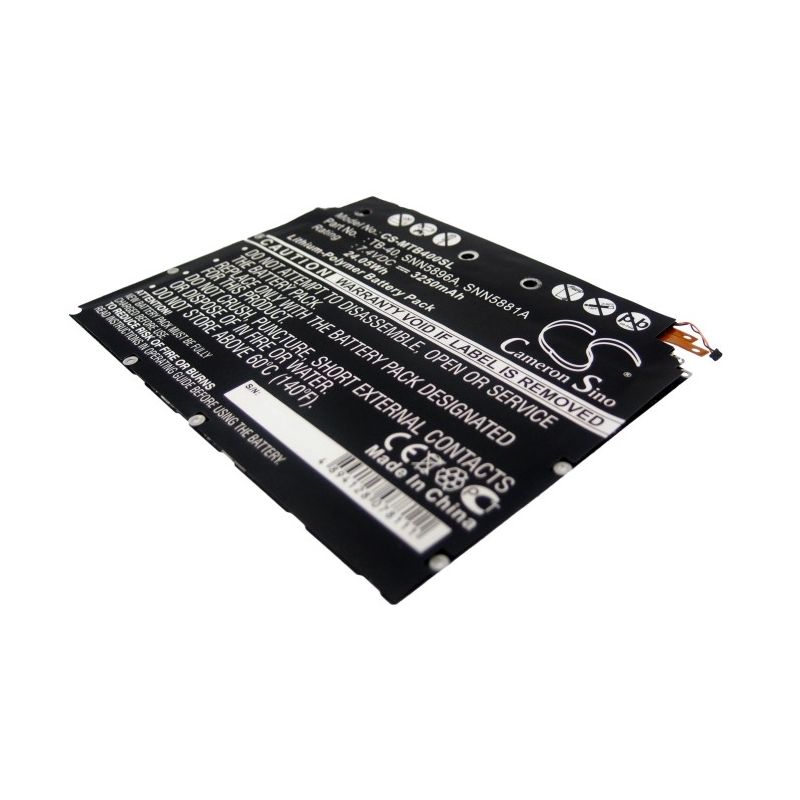 Li-polymer Battery Fits Motorola, Mz604, Xoom, Xoom Mz500 7.4v, 3250mah Tablet Cameron Sino Technology Limited