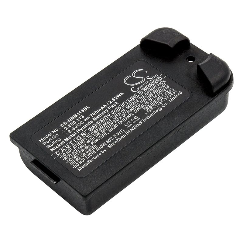 Ni-MH Battery fits Nbb, 22501113, Planar-c, 3.6V, 700mAh Crane Remote Control Cameron Sino Technology Limited