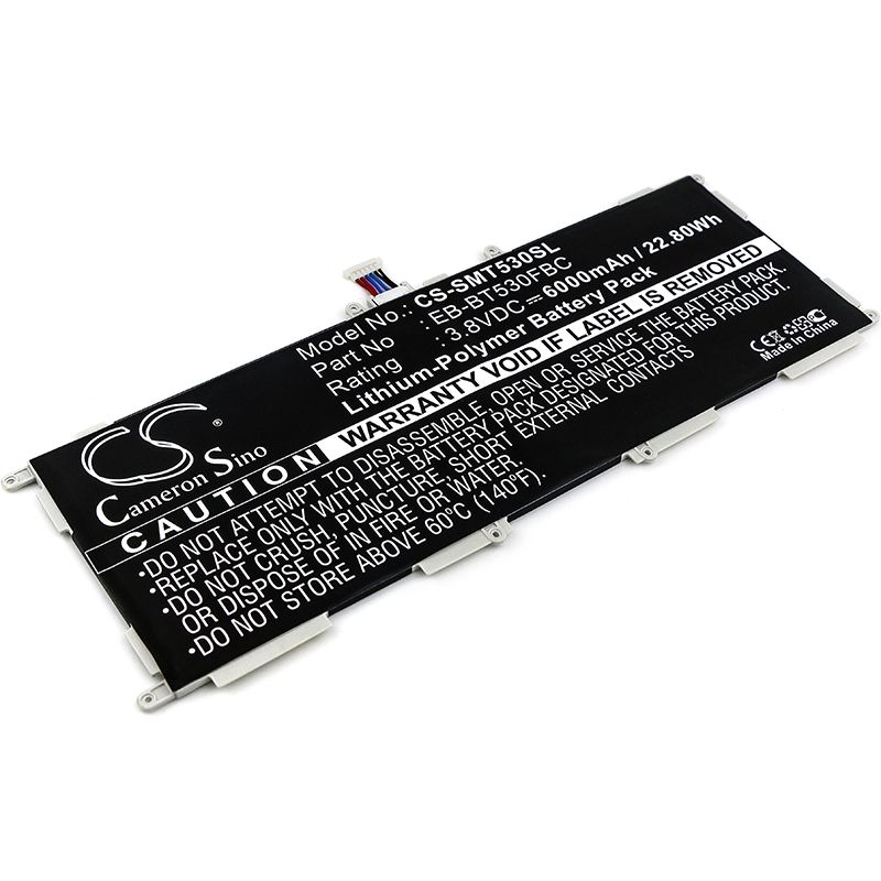 Li-polymer Battery Fits Samsung, Galaxy Tab 4 Education, Galaxy Tab4 10.1, Galaxy Tab4 10.1 3g 3.8v, 6000mah Tablet Cameron Sino Technology Limited