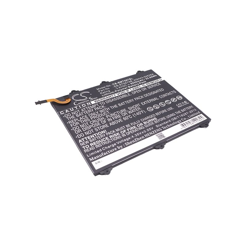Li-polymer Battery Fits Samsung, Galaxy Tab E 9.6 Xlte, Sm-t560nu, Sm-t567 3.8v, 6000mah Tablet Cameron Sino Technology Limited