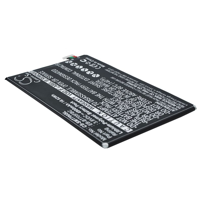 Li-polymer Battery Fits Samsung, Galaxy Tab S 8.4, Galaxy Tab S 8.4 Wifi, Klimt 3.8v, 4900mah Tablet Cameron Sino Technology Limited