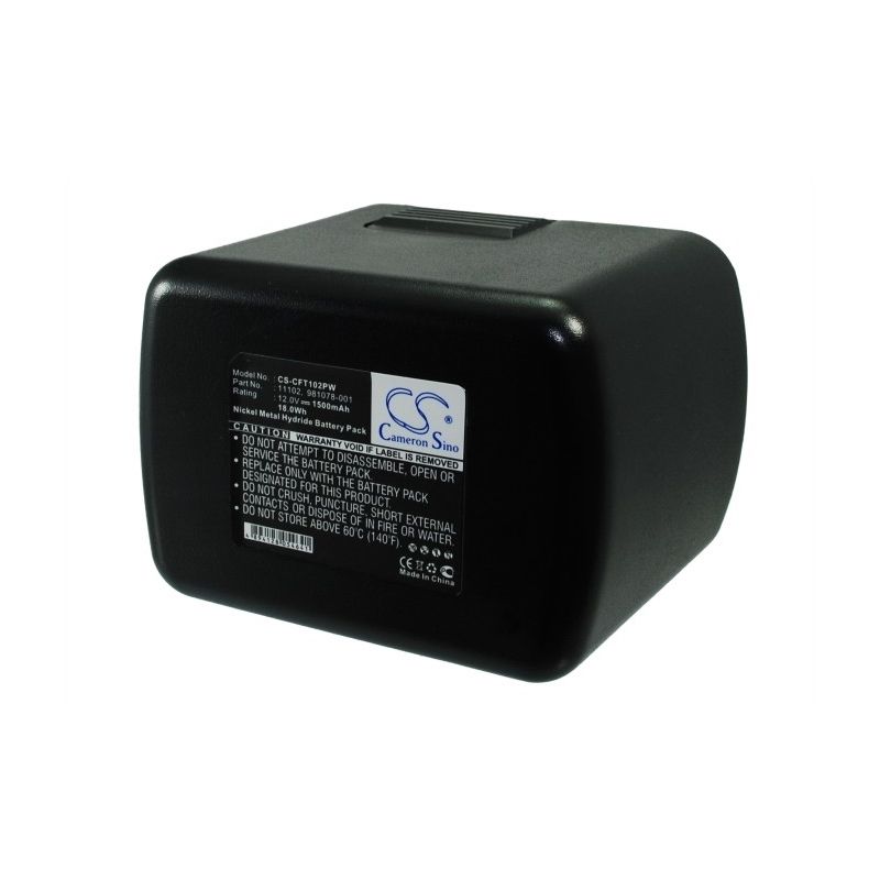 Ni-MH Battery fits Craftsman, 315.22411, 315.22411, 9-27137 12.0V, 1500mAh Power Tools Cameron Sino Technology Limited