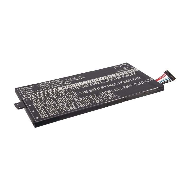 Li-Polymer Battery fits Toshiba, Regza At1s0, Thrive 7 3.7V, 5000mAh Computer Cameron Sino Technology Limited