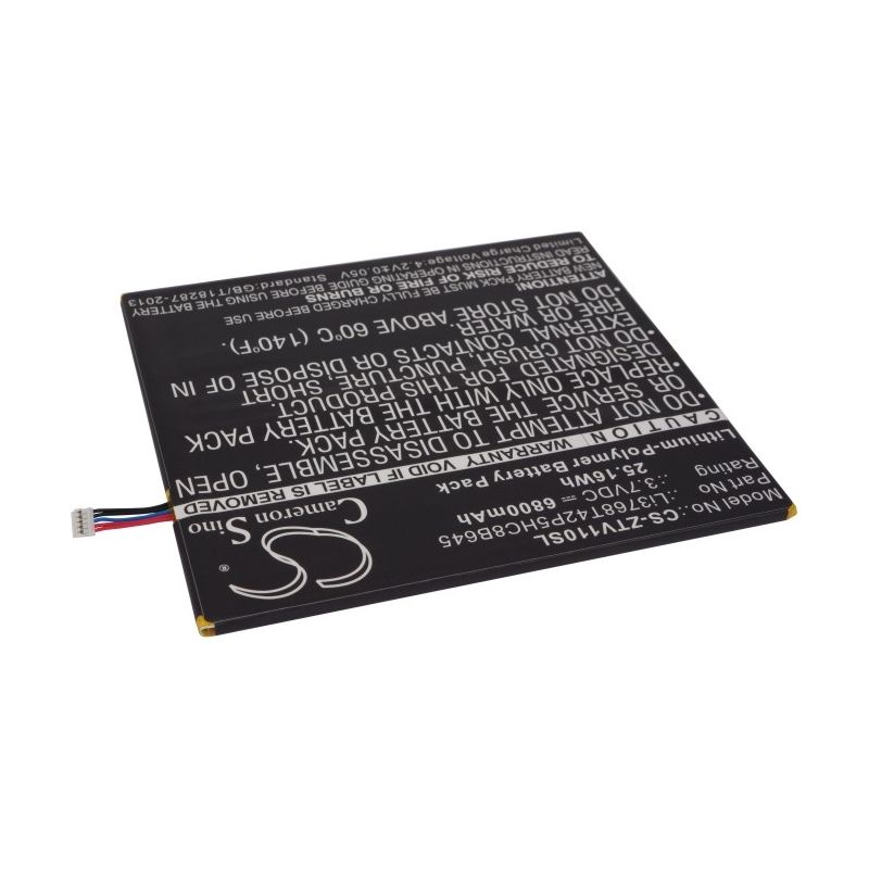 Li-Polymer Battery fits Zte, V11, V11a, V7e 3.7V, 6800mAh Tablet Cameron Sino Technology Limited