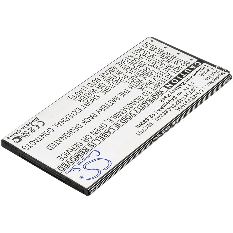Li-ion Battery fits Mtc, 1055, Optus, Mytab 3.7V, 3400mAh Tablet Cameron Sino Technology Limited