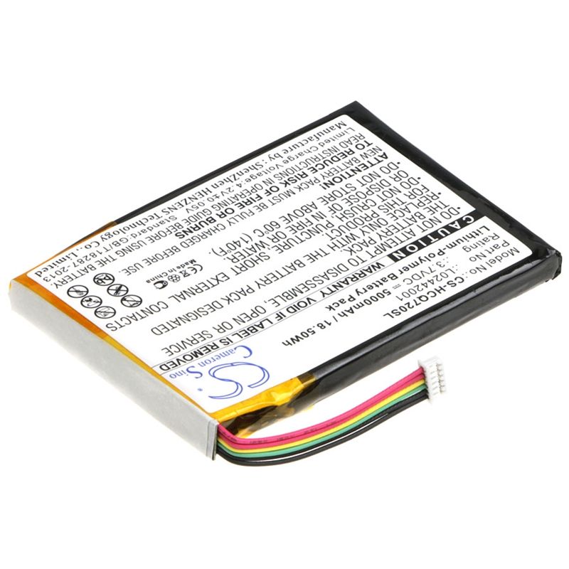 Li-Polymer Battery fits Hp, Cq720a, Estation Zeen, Photosmart Estation C510 3.7V, 5000mAh Tablet Cameron Sino Technology Limited
