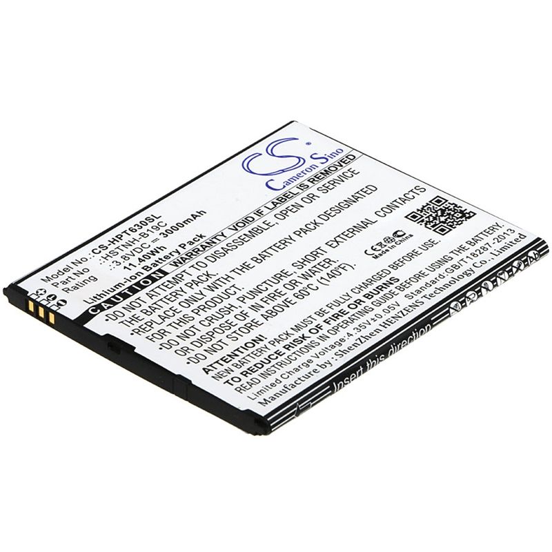 Li-Polymer Battery fits Hp, 6301ra, 6401la, Pomegranate 3.8V, 3000mAh Tablet Cameron Sino Technology Limited