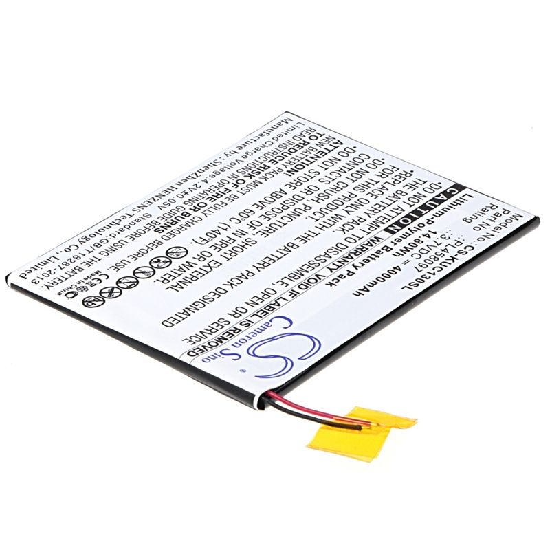 Li-polymer Battery Fits Kurio, 7s, C1300 3.7v, 4000mah Tablet Cameron Sino Technology Limited