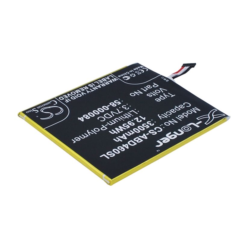 Li-polymer Battery Fits Amazon, B00ikpw0ua, B00ikpykwg, Kindle Fire Hd 7" 3.7v, 3500mah Tablet Cameron Sino Technology Limited
