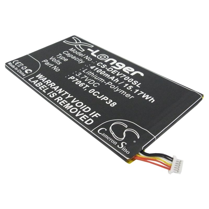 Li-polymer Battery Fits Dell, Venue 7, Venue 7 3740, Venue 8 3.7v, 4100mah Tablet Cameron Sino Technology Limited