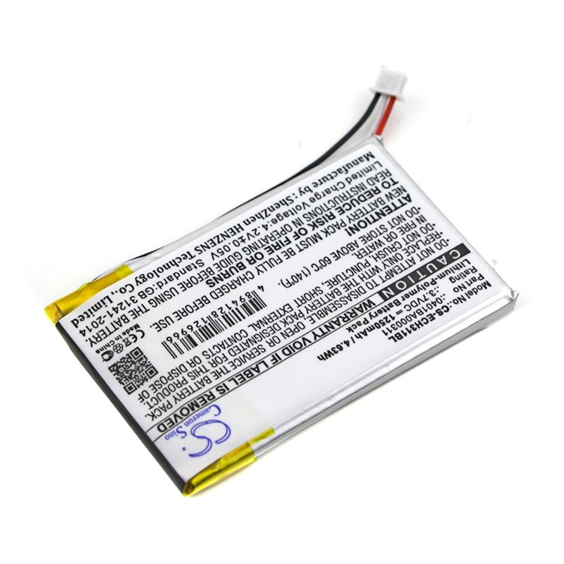 Li-Polymer Battery fits Elca, Evo, Mago-evo, Mito-vetta 3.7V, 1250mAh Crane Remote Control Cameron Sino Technology Limited